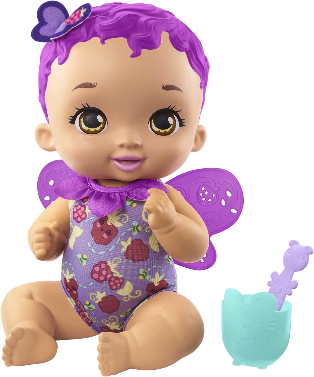Mattel Lačna metuljčica z vijoličnimi lasmi (GYP00)