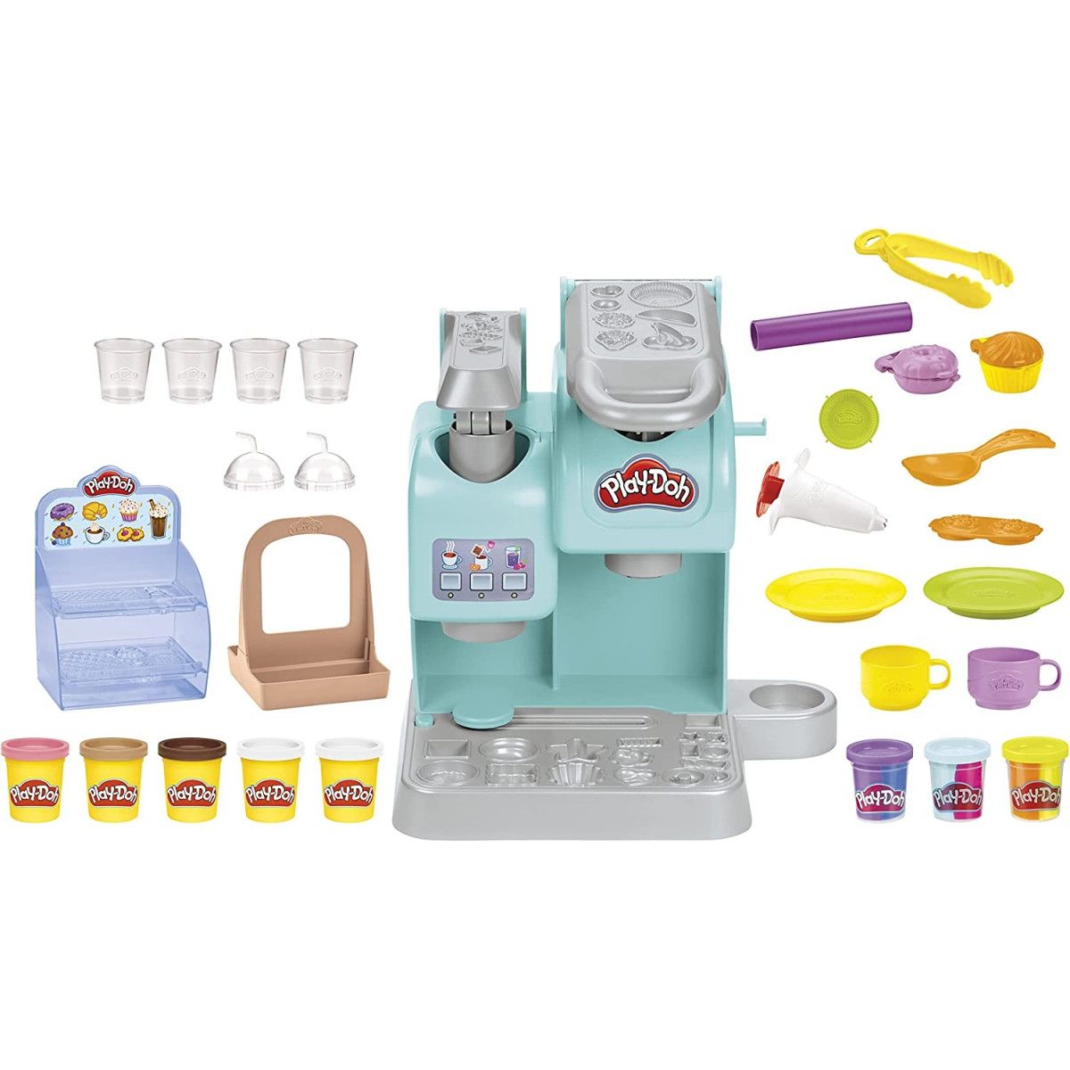 Hasbro Play-Doh: Super Kolorowy Zestaw Kawiarnia (F5836)