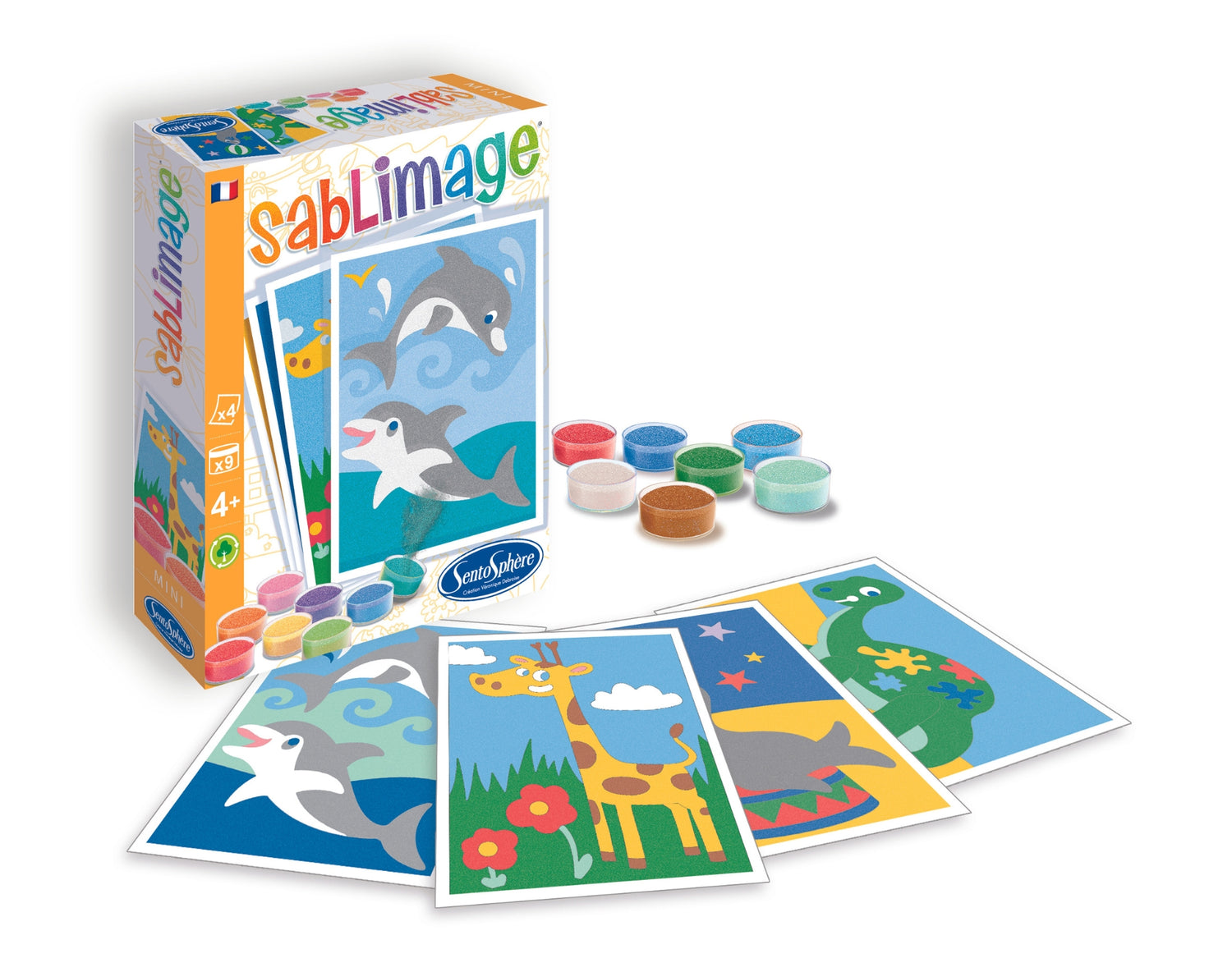 Sablimage Mini, rysowanie piaskiem - Egzotyczne zwierzęta