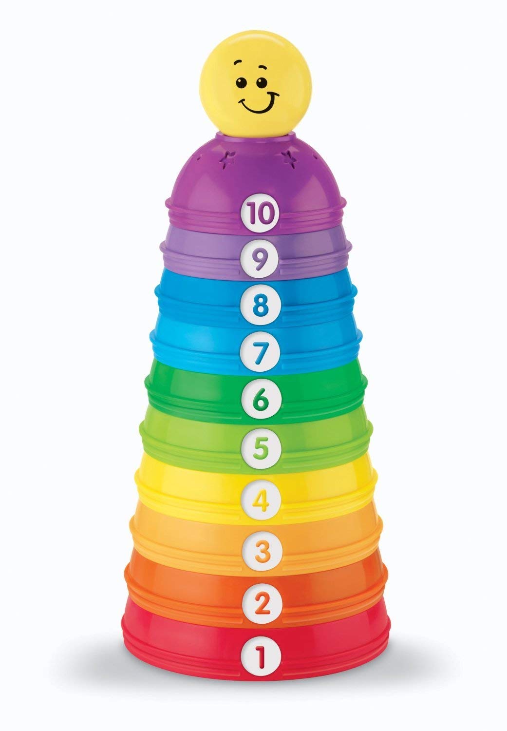 Fisher-Price - Błyszczące Podstawy: Kubeczki do Układania i Toczenia (W4472)